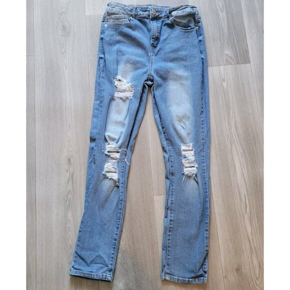 Resfeber Las Vegas Collection High Waist jeans Size 12 Distressed - Picture 1 of 5